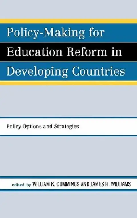 Cover of Policy-Making for Education Reform in Developing Countries