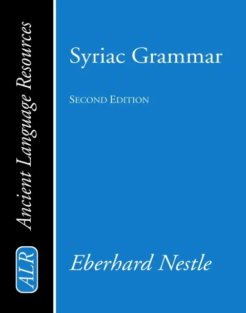 Cover of Syriac Grammar