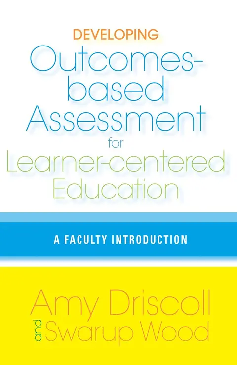 Cover of Developing Outcomes-Based Assessment for Learner-Centered Education