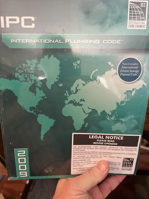 Cover of 2009 International Plumbing Code