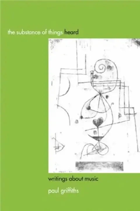 Cover of The Substance of Things Heard