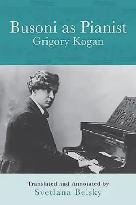 Cover of Busoni as Pianist