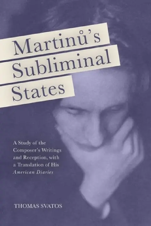 Cover of Martinu's Subliminal States
