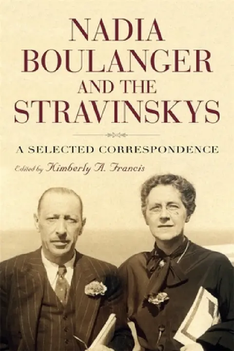Cover of Nadia Boulanger and the Stravinskys