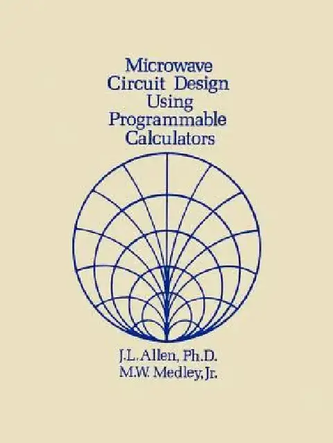 Cover of Microwave Circuit Design Using Programmable Calculators