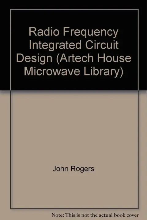 Cover of Radio Frequency Integrated Circuit Design