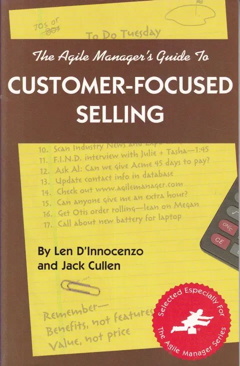 Cover of Agile Manager's Guide to Customer-Focused Selling