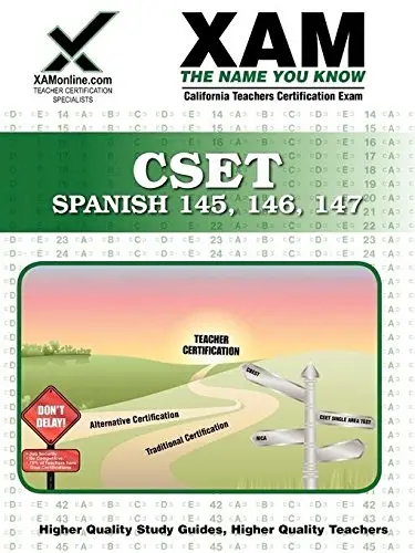 Cover of CSET Spanish 145, 146, 147