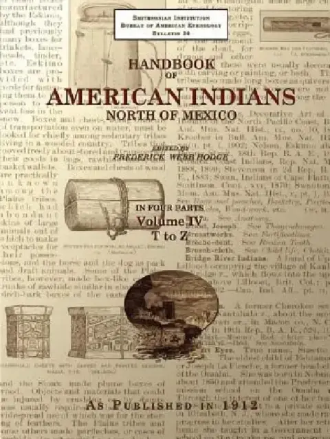Cover of Handbook of American Indians North of Mexico V. 4/4