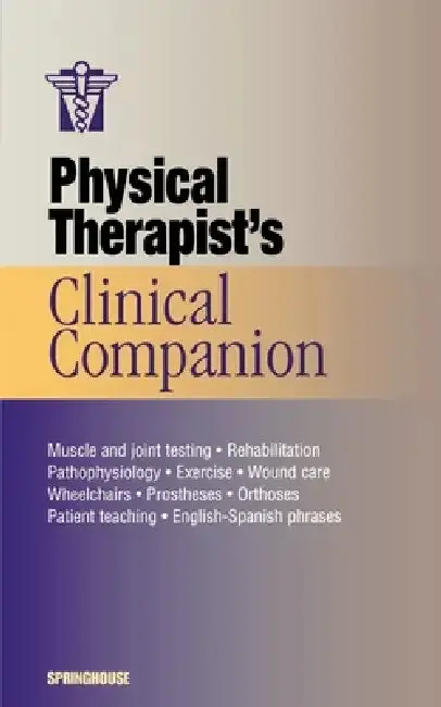 Cover of Physical Therapist's Clinical Companion