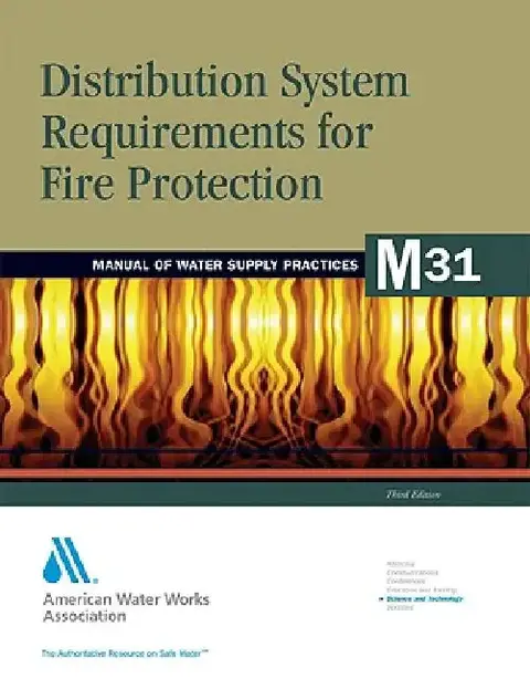 Cover of M31 Distribution System Requirements for Fire Protection, Fourth Edition