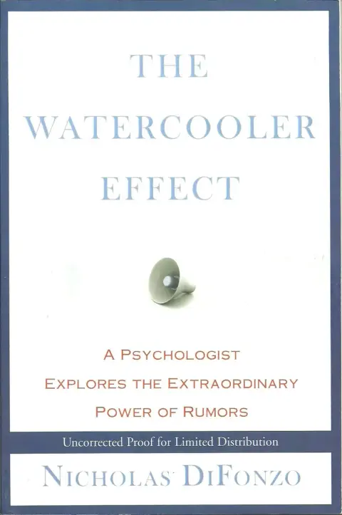 Cover of The Watercooler Effect