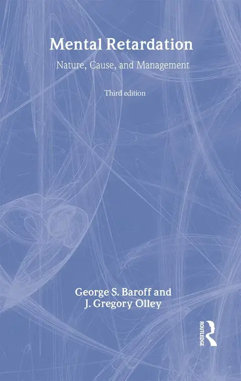 Cover of Mental Retardation