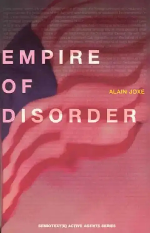Cover of The Empire of Disorder