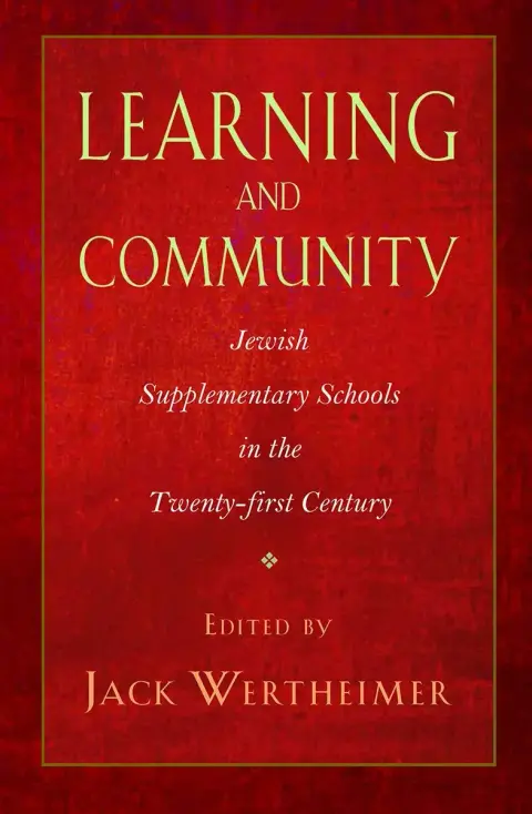 Cover of Learning and Community