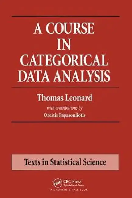 Cover of A Course in Categorical Data Analysis
