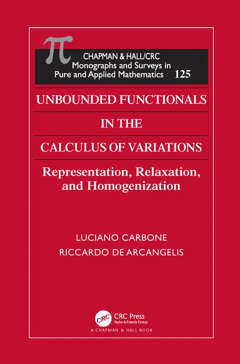 Cover of Unbounded Functionals in the Calculus of Variations