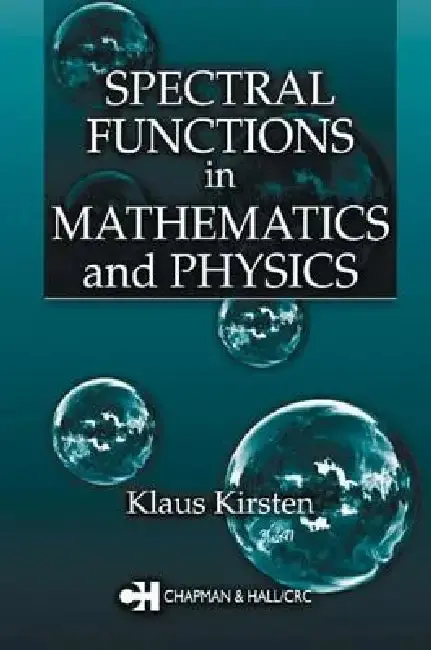 Cover of Spectral Functions in Mathematics and Physics