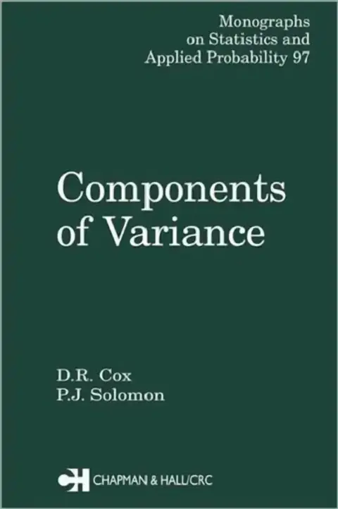 Cover of Components of Variance