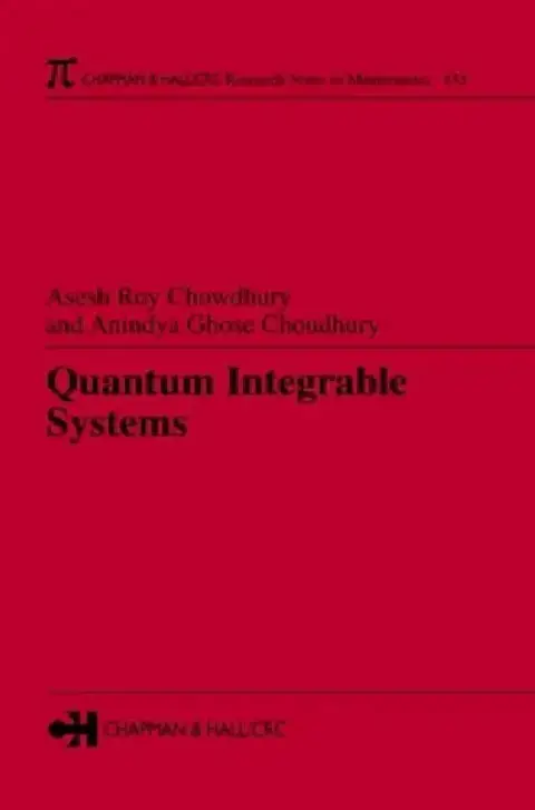 Cover of Quantum Integrable Systems