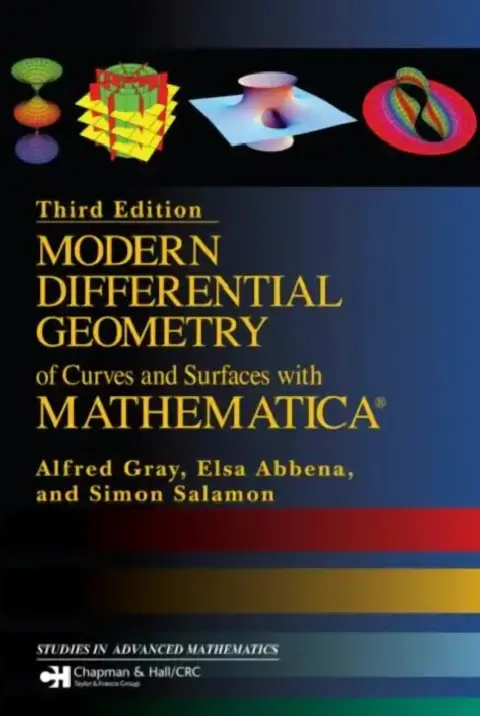 Cover of Modern Differential Geometry of Curves and Surfaces with Mathematica