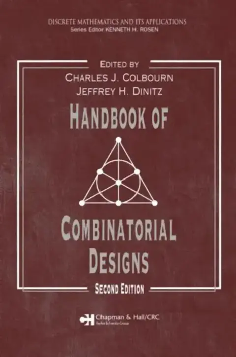 Cover of Handbook of Combinatorial Designs