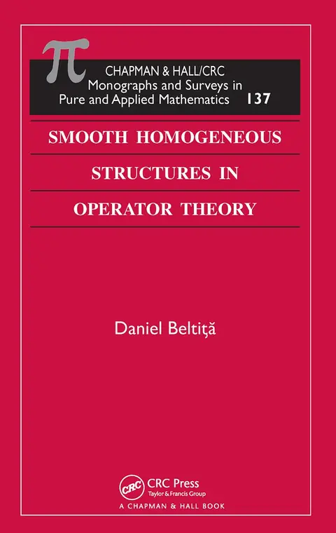 Cover of Smooth Homogeneous Structures in Operator Theory