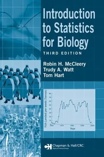 Cover of Introduction to Statistics for Biology