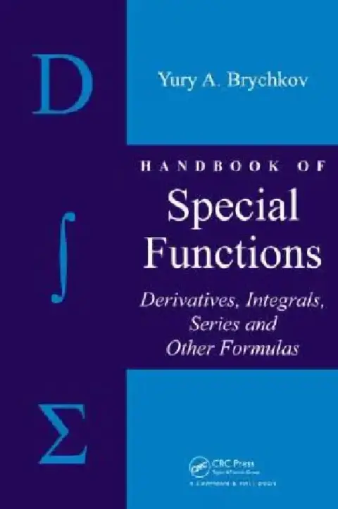 Cover of Handbook of Special Functions