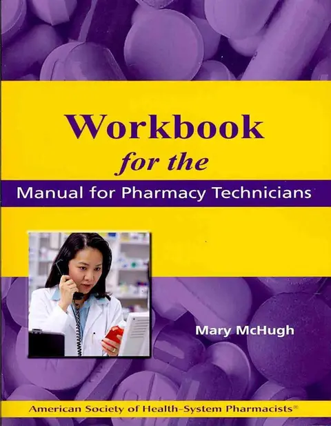 Cover of Manual for Pharmacy Technicians