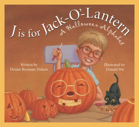 Cover of J Is for Jack-O'-Lantern