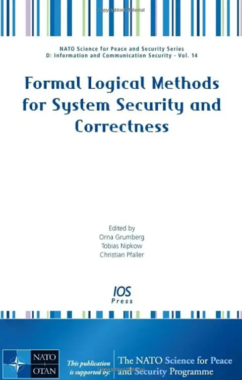 Cover of Formal Logical Methods for System Security and Correctness