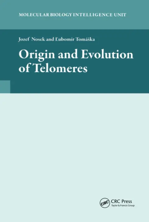 Cover of Origin and Evolution of Telomeres