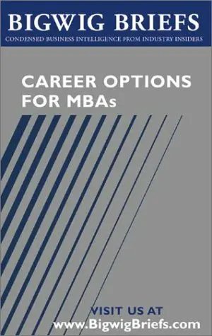 Cover of Career Options for MBAs