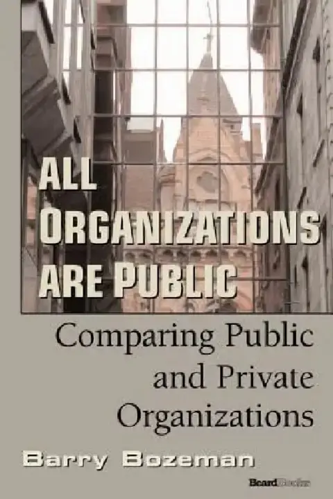 Cover of All Organizations are Public