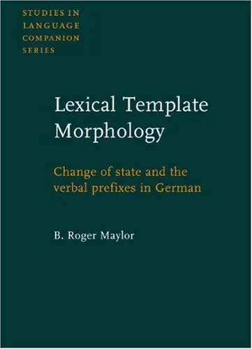 Cover of Lexical Template Morphology