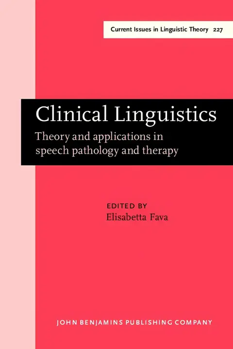 Cover of Clinical Linguistics