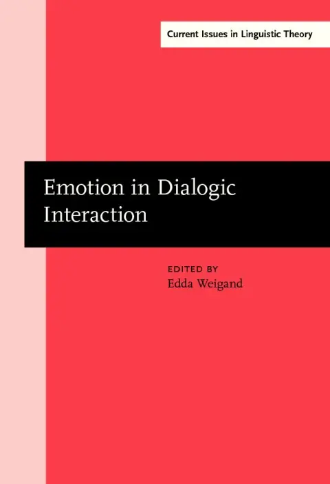Cover of Emotion in Dialogic Interaction
