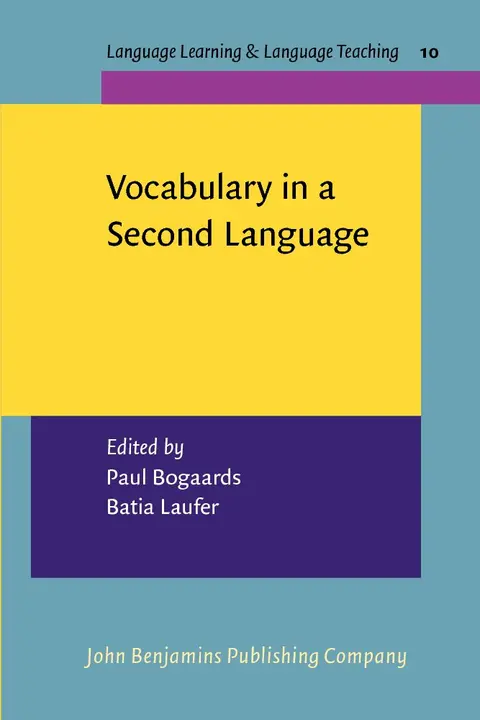 Cover of Vocabulary in A Second Language