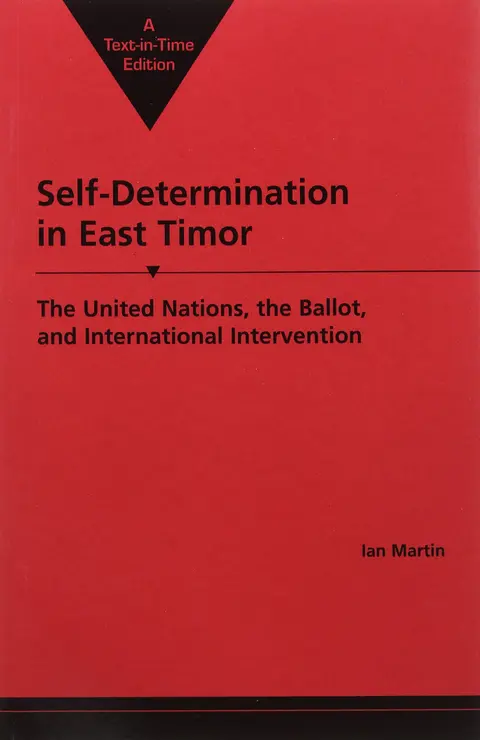 Cover of Self-Determination in East Timor