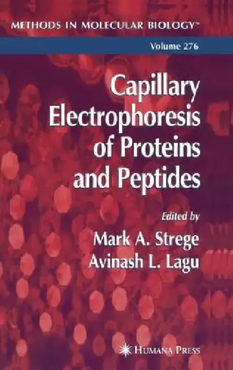 Cover of Capillary Electrophoresis of Proteins and Peptides