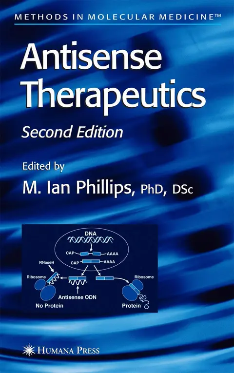 Cover of Antisense Therapeutics 2ed (hb)