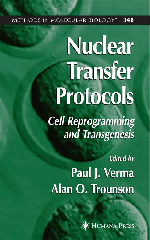 Cover of Nuclear Transfer Protocols