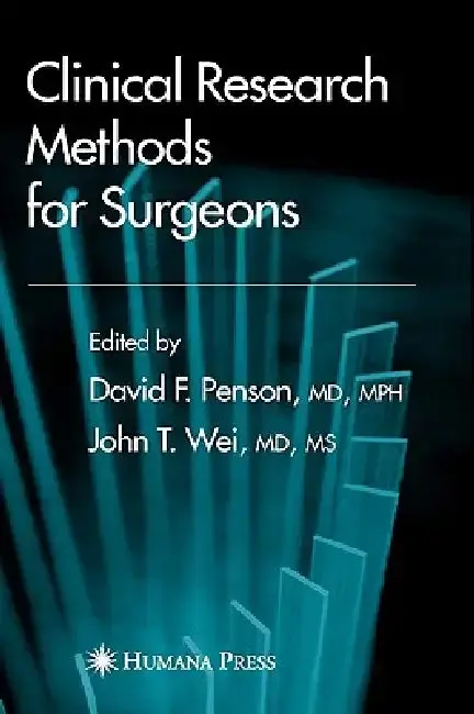 Cover of Clinical Research Methods for Surgeons