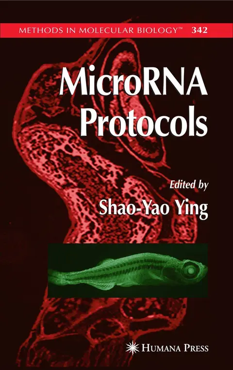 Cover of Microrna Protocols