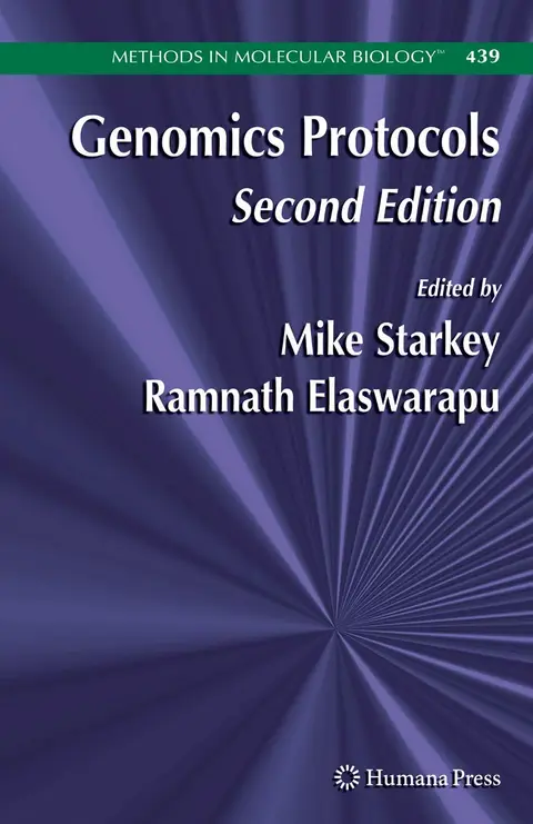 Cover of Genomics Protocols