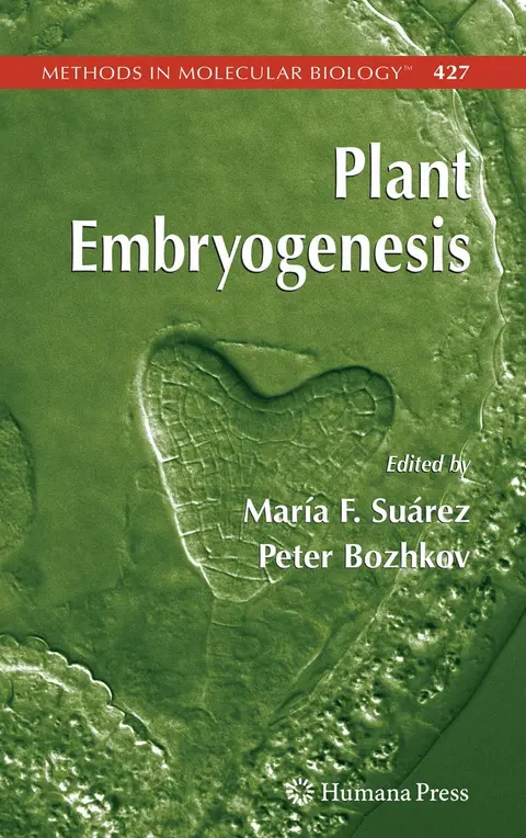 Cover of Plant Embryogenesis