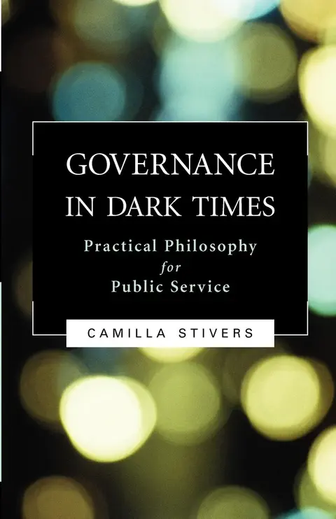 Cover of Governance in Dark Times