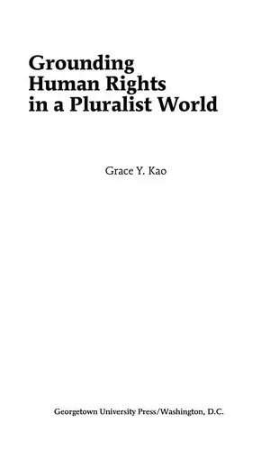 Cover of Grounding Human Rights in a Pluralist World
