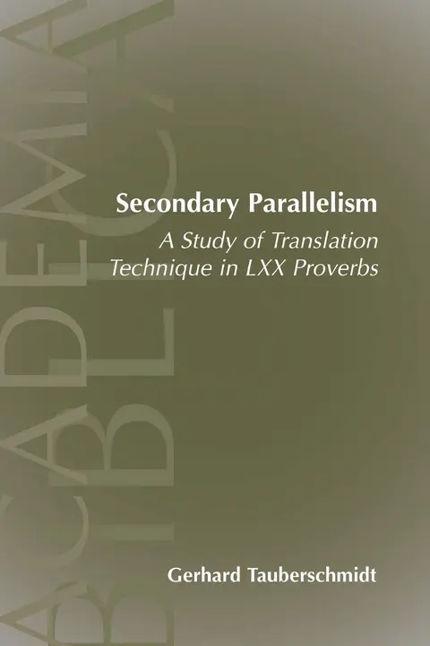 Cover of Secondary Parallelism